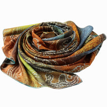 Vintage Silk Scarf Women Scarves Shawls Ladies Rose Feather Butterfly Printed Soft Pashmina  TIML66 TIML66