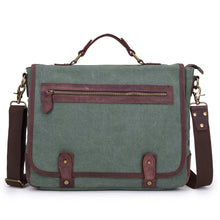 Vintage Men Women Canvas Crossbody Bag Large Capacity Zipper Multi-Pockets Casual Shoulder Bags Handbags Bolsa Feminina TIML66 TIML66