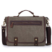 Vintage Men Women Canvas Crossbody Bag Large Capacity Zipper Multi-Pockets Casual Shoulder Bags Handbags Bolsa Feminina TIML66 TIML66