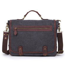 Vintage Men Women Canvas Crossbody Bag Large Capacity Zipper Multi-Pockets Casual Shoulder Bags Handbags Bolsa Feminina TIML66 TIML66