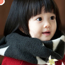 Vogue Kids Child Boy Girl Warm Stars Print Snood Scarves Shawl Neckerchief 2-7Year  TIML66