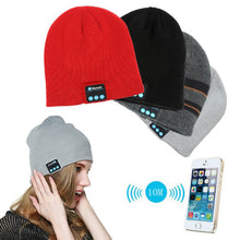 Warm Soft Smart Headset Bluetooth Wireless Beanies Hats + Gloves Set for Men Unisex Caps Headphone Speaker TIML66