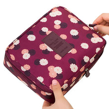 waterproof nylon zipper women makeup bag cosmetic toiletry storage travel wash pouch bag makeup tool kits TIML66