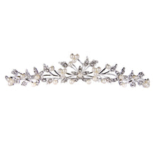 Wedding Party Hairband Headpiece Simple Leaf And Flower Shape Women Tiara Pearl Rhinestone Crown Headband Jewelry TIML66 TIML66