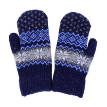 Fashion Women Men Rabbit Fur Wool Warm Gloves Full Finger Thick Mittens New TIML66