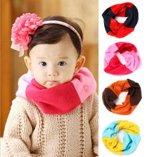 warm kids boys girls scarf woolen knitted scarf cute neckerchief baby 0~3 years TIML66