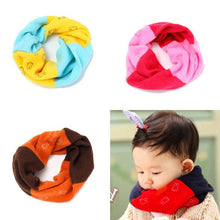 Warm Kids Boys Girls Scarf Woolen Knitted Scarf Cute Neckerchief Baby 0-3YJFY66