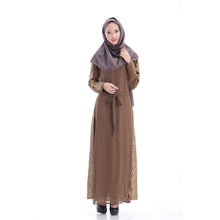 Woman's Moroccan Kaftan Dress Stylish Abaya Jilbab Islamic Arabian Maxi Dress PY3 TIML66