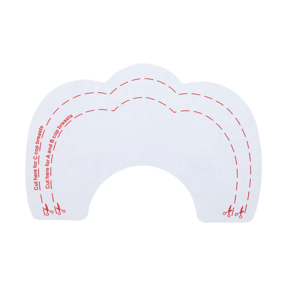 Women 10Pcs Instant Breast Lift Beauty Breast Stickers Adhesive Bras Stickers Lift Invisible Bra TIML66 TIML66