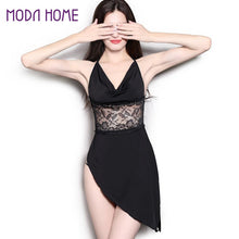 women sexy sleepwear lace nightwear dress see through lingerie bedroom wear g-string thong underwear furcal nighty nightgown TIML66