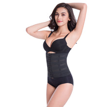 Women Shaper Waist Corset Body Shapewear Tummy Waist Cincher Underbust Control Breathable Shaper BlackKhaki TIML66 TIML66