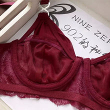women lace bra push up underwire brassiere bra set panty underwear lingerie TIML66