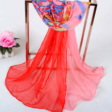 women long bohemian chiffon scarf lady floral beach shawl sjaals cute bufandas pashmina elegant thin voile scarves TIML66