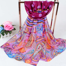 women long bohemian chiffon scarf lady floral beach shawl sjaals cute bufandas pashmina elegant thin voile scarves TIML66