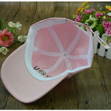 women men 5 panel baseball caps embroidered letters smiley face emoticon hip hop sports full cap snapback hat white black pink TIML66