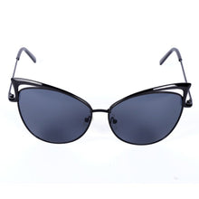 Women Metal Frame Sexy Cat Eye Sunglasses Coating Vintage Sun Glasses Oculos de grau Femininos UV400 LY6 TIML66