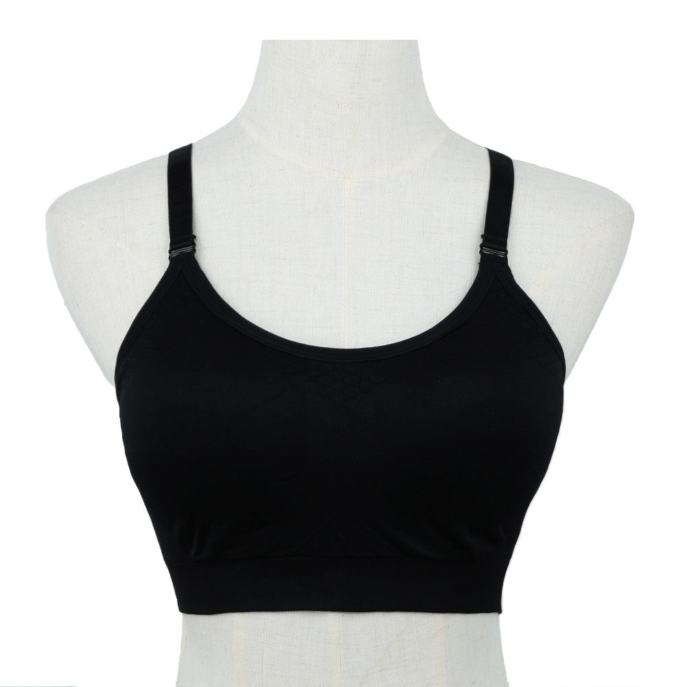 Women Padded Push Up Bra Candy Color Tank Tops Seamless Stretch Women Crop Top Underwear Vest  TIML66 TIML66