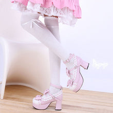 Ribbon Bow Boot Stocking Thigh-High Over Knee Thigh High Long Stockings PY3 TIML66