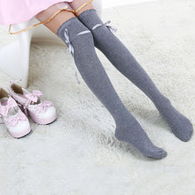 Ribbon Bow Boot Stocking Thigh-High Over Knee Thigh High Long Stockings PY3 TIML66