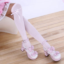 Ribbon Bow Boot Stocking Thigh-High Over Knee Thigh High Long Stockings PY3 TIML66