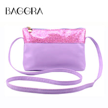 Women Sequin Shoulder Bag PU Leather Handbag Retro Small Messenger Bag Clutch Elegant Candy Color Small Bags Bolsa TIML66 TIML66