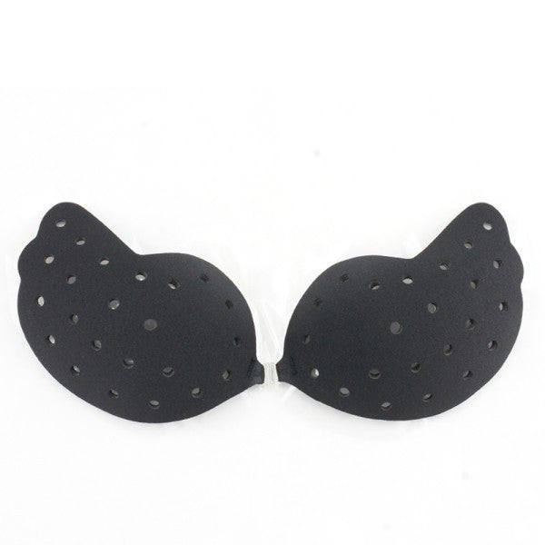 women silicone push up bra invisible breathable hole strapless backless adhesive bras for womens TIML66
