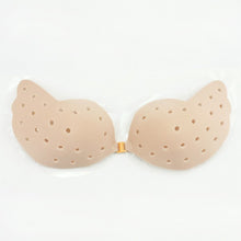 women silicone push up bra invisible breathable hole strapless backless adhesive bras for womens TIML66