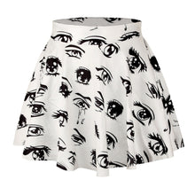 3D Printed Short Mini High Waist Skirt Flared Pleated Skirts Womens 18 Colors 1PY TIML66