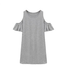 Women Beach Dresses Off Shoulder Butterfly Sleeve Robe Mini Dress Woman Clothes Black Grey TIML66 TIML66
