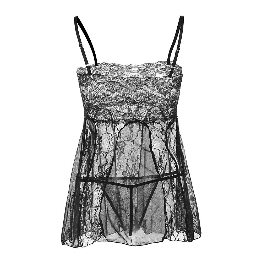 Womens Nightwear Erotic Sexy Pole Dance Dress Temptation Lingerie Transparent Underwear Sexy Nightgown Woman Intimate Nuisette TIML66 TIML66